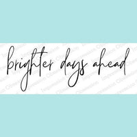 Impression Obsession - Brighter Days Cling Stamp