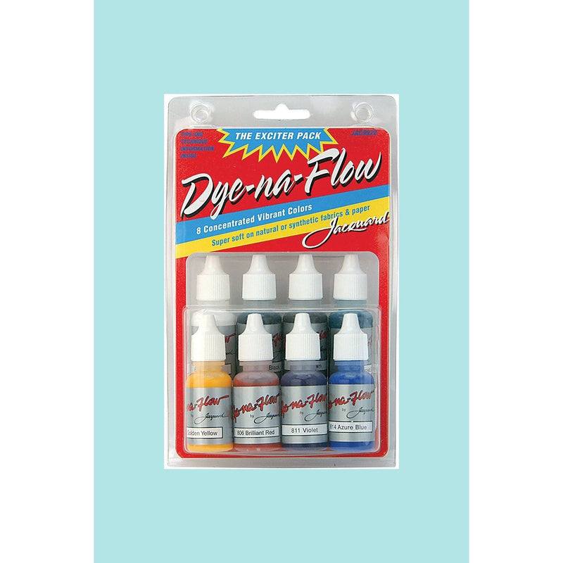 Jacquard Dye-Na-Flow Mini Exciter Pack 8 Colours