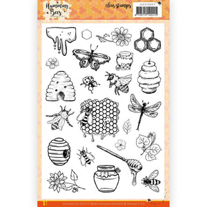 Jeanine's Art - Humming Bees - Clear Stamps