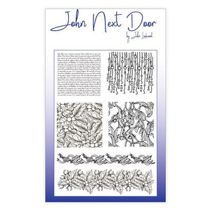 John Next Door - Clear Stamp - Christmas Textures