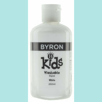 Jasart Byron - Kids Washable Paint 250ml WHITE