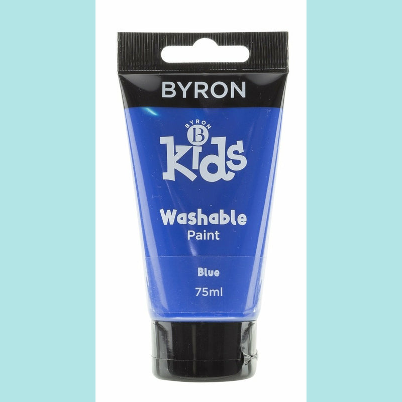 Jasart Byron - Kids Washable Paint 75ml BLUE