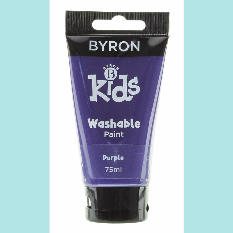 Jasart Byron - Kids Washable Paint 75ml PURPLE