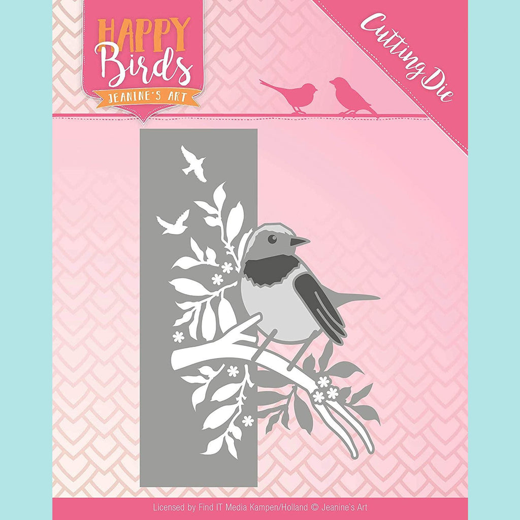Jeanine's Art - Happy Birds - Bird Edge Die