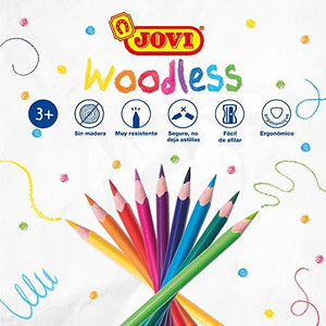 JOVI - Ergo Wood-Free Colour Pencils Sets