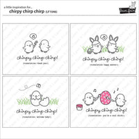 Lawn Fawn - Chirpy Chirp Chirp Stamp and Die