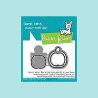 Yellow Green Lawn Fawn - Lawn Cuts - Pick Of The Patch Add-On Die