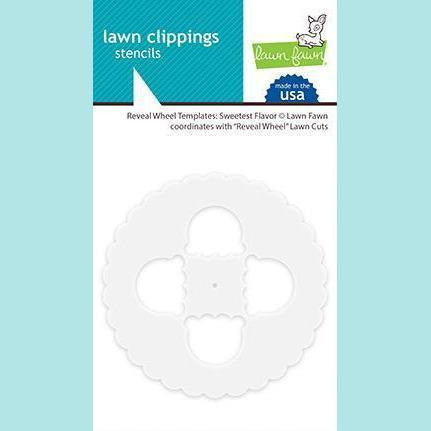 Lawn Fawn - reveal wheel templates: sweetest flavor