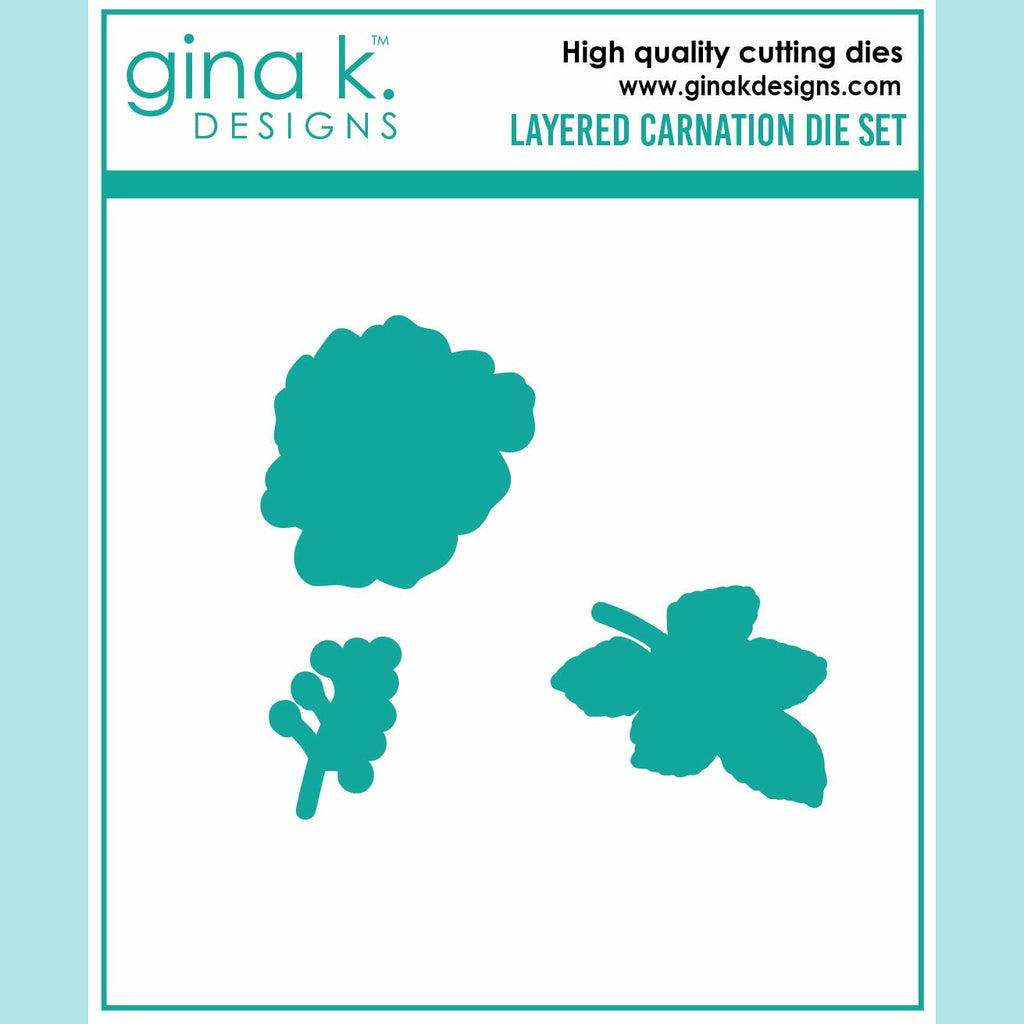Gina K Designs - Layered Carnation Die