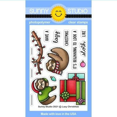 Studio Stamps -  Lazy Christmas Stamps and Dies