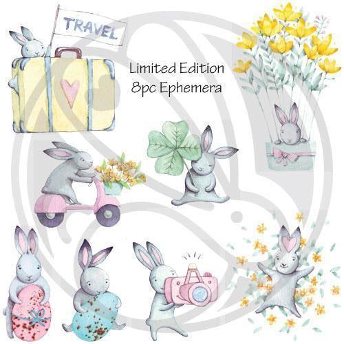  The Rabbit Hole Designs - Limited Edition 8pc Ephemera