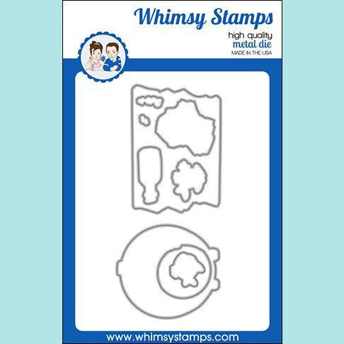 Whimsy Stamps - Lookin' Shark Elements Outlines Dies