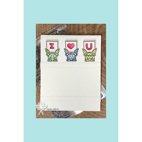 Your Next Stamp - Silly Love Monsters Stamp & Die