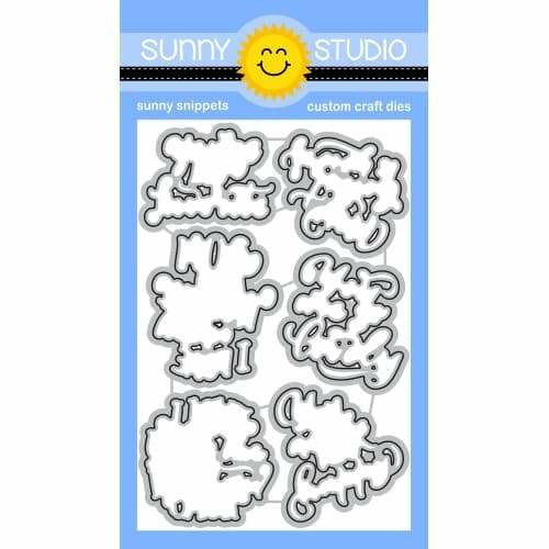Sunny Studio Stamps - Lovey Dovey Dies