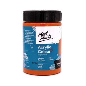 MM Acrylic Colour Orange 300ml
