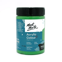  Mont Marte Acrylic Colour Signature 300ml Light Green