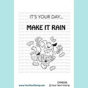 Your Next Stamp - YNS - Make it Rain Stamps and Dies