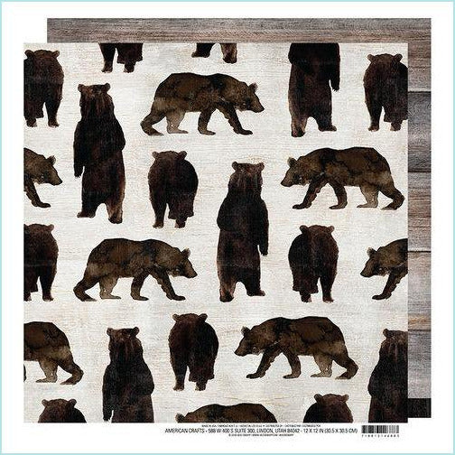 Heidi Swapp - Cardstock - Wolf Pack Mama Bear