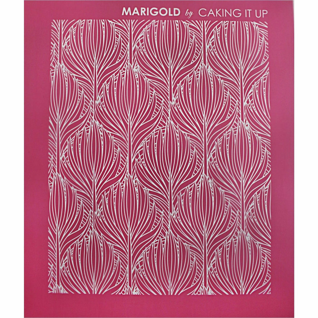 Caking It Up Mesh Stencils - Marigold