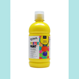 Mont Marte - Poster Paint 500ml (16.91oz) YELLOW MID