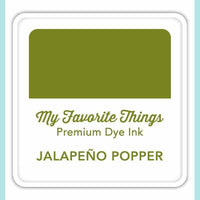 My Favorite Things - Premium Dye Ink Pad and Re-inkers JALAPENO POPPER CUBE