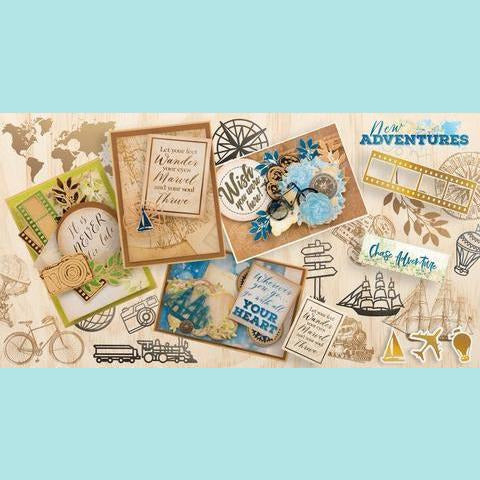 Couture Creations - New Adventures Paper & Stickers Bundle