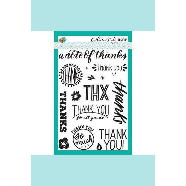 Catherine Pooler Notes of Thanks Stamp Set