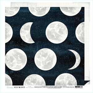 Heidi Swapp - Cardstock - Wolf Pack OVER THE MOON