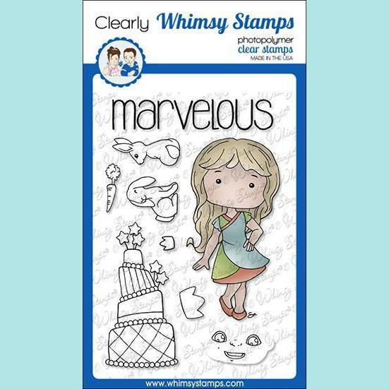Whimsy Stamps - Polka Dot Pals Ophelia Clear Stamps