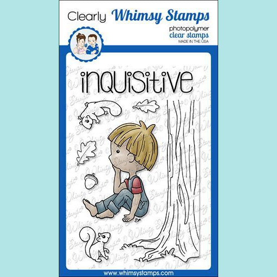Whimsy Stamps - Polka Dot Pals Zachary Clear Stamp