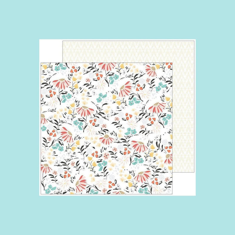 White Smoke Pinkfresh Studio - Let Your Heart Decide: 6 x 6 Collection Paper Pack