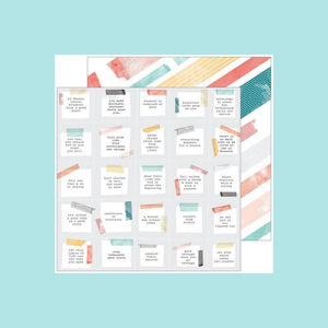 White Smoke Pinkfresh Studio - Let Your Heart Decide: 6 x 6 Collection Paper Pack