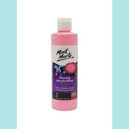 Mont Marte - Premium Pouring Acrylic Paint 240ml (8.12oz) PINK