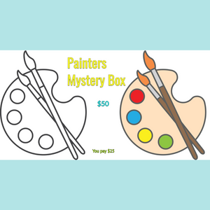 Powder Blue Painters Mystery Boxes - $25 - $50 - $100 you choose!!
