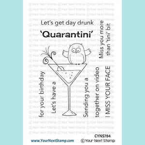 Your Next Stamp - Quarantini  Stamps