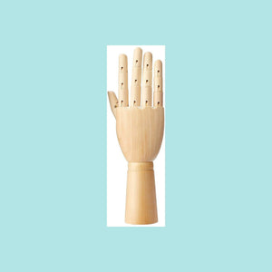 Bisque Renoir - Wooden Hand Manikin Male