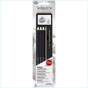 Royal® and Langnickel™ Graphite Pencil Set: 8 pieces