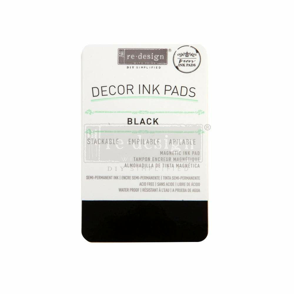 Redesign with Prima Marketing - Decor Ink Pads - Black