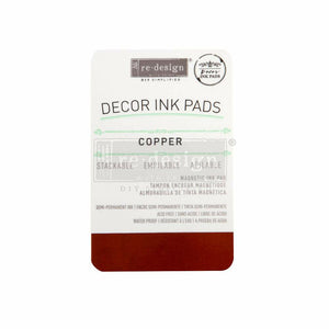 Redesign with Prima Marketing - Decor Ink Pads - Copper
