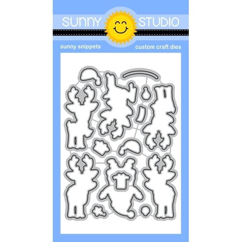 Sunny Studio Stamps - Reindeer Games Dies