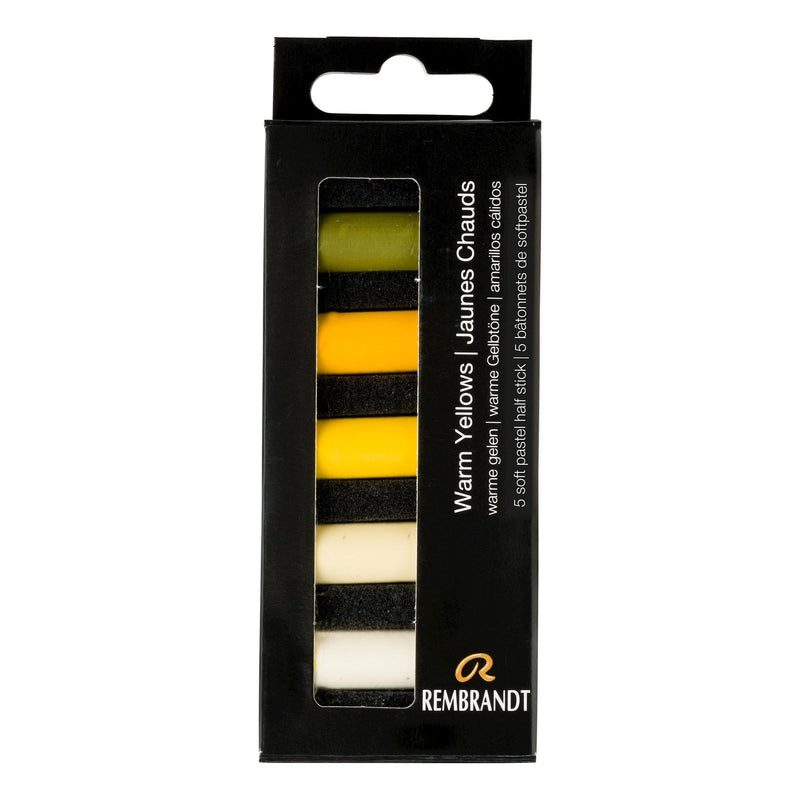 Rembrandt - Soft Pastels 5 Set WARM YELLOWS