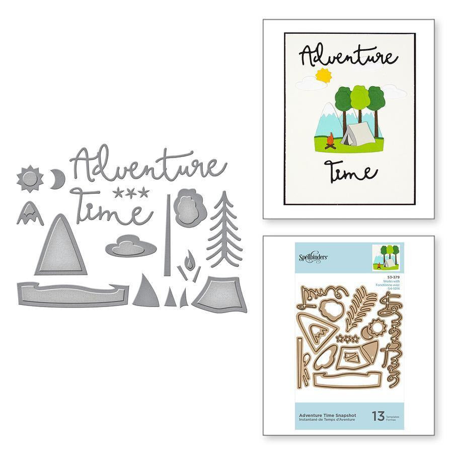 Spellbinders - Scenic Snapshots Collection - Etched Dies - Adventure Time Snapshots