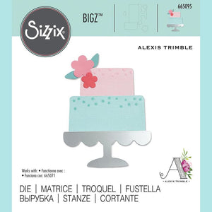 Sizzix - Bigz Die - Celebration Cake by Alexis Trimble
