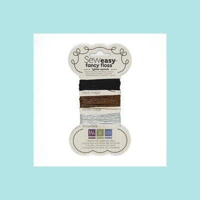 Gray We R Memory Keepers - WRMK - Seweasy Fancy Floss and Baker's Twine