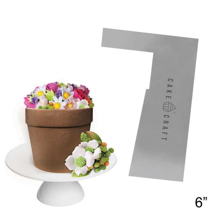 Cake Craft - Buttercream Comb - Flower Pot 6 Inch
