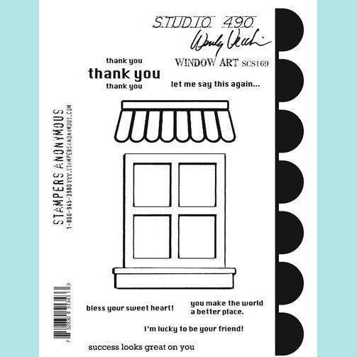 Wendy Vecchi - Cling Mount Stamps - Window Art