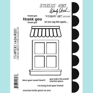 Wendy Vecchi - Cling Mount Stamps - Window Art