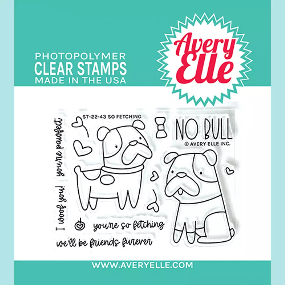 Avery Elle - So Fetching Clear Stamps