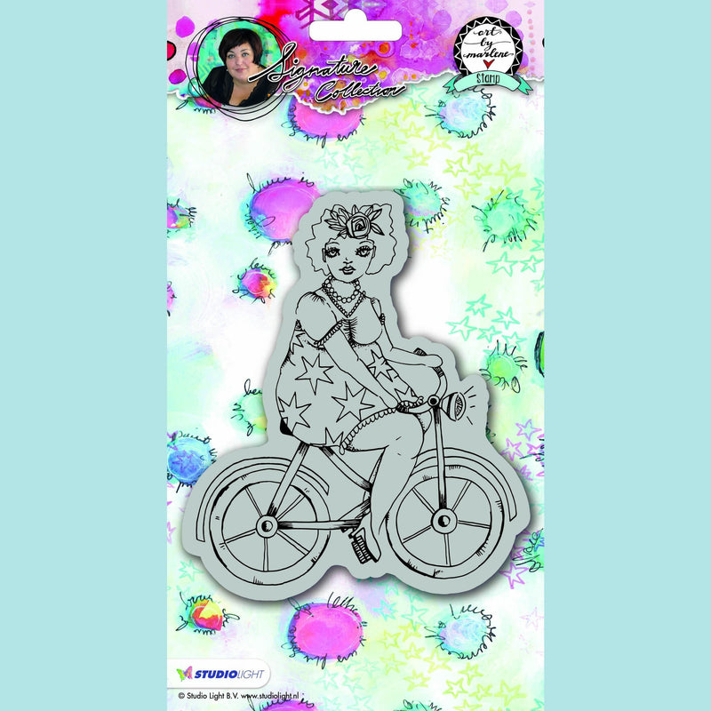 Art by Marlene - Signature Collection 2.0 - Chubby Chicks - On A Bike 15