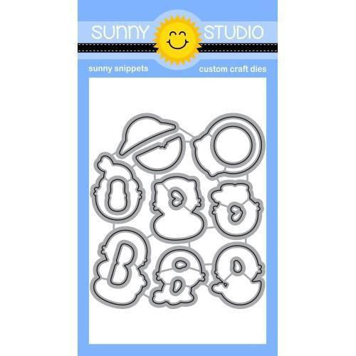 Sunny Studio Stamps - Sealiously Sweet Dies